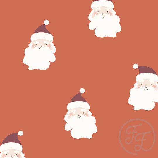 Santa cotton jersey knit fabric family fabric Estimated