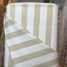 Big Stripes Pistache Eco Flex Lycra Swim Fabric