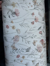 Flowers and Butterflies Waffle Fabric Family Fabric Stretch Waffle Knit