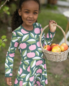 Apple Joy Light Pink organic cotton jersey knit fabric