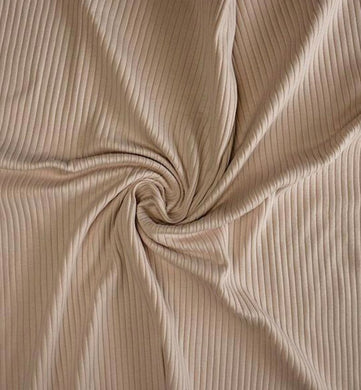 Shadow gray rib 8x4 knit cotton fabric family fabric
