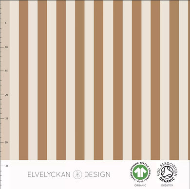 Vertical in Toffee organic cotton jersey knit fabric elvelyckan fall22