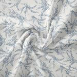 Ferns in mystiq cotton jersey knit fabric family fabric