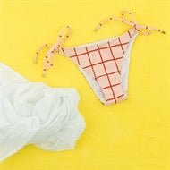 Swimsuit lining solid white