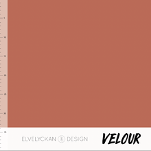 Rust velour elvelyckan design